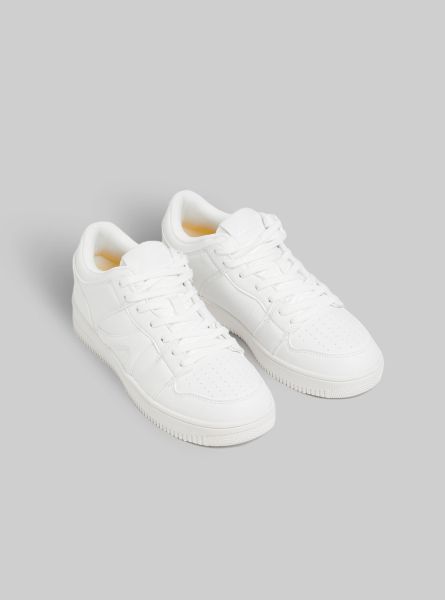 Basic Trainers Men Shoes Wh2 White